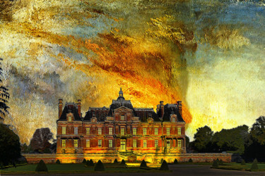 Digitale Kunst getiteld "chateau-de-maisons-…" door Jean-Paul Martin, Origineel Kunstwerk, 2D Digital Work