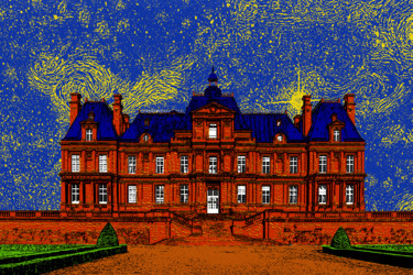 Fotografia intitolato "château de Maisons-…" da Jean-Paul Martin, Opera d'arte originale