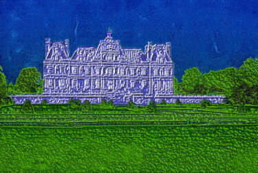 Fotografia intitulada "Château de Maisons-…" por Jean-Paul Martin, Obras de arte originais, Trabalho Digital 2D