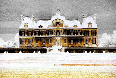 Arts numériques intitulée "château de Maisons-…" par Jean-Paul Martin, Œuvre d'art originale, Travail numérique 2D