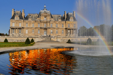 Arts numériques intitulée "château de Maisons-…" par Jean-Paul Martin, Œuvre d'art originale, Travail numérique 2D