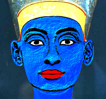 Digital Arts titled "nefertiti-28.jpg" by Jean-Paul Martin, Original Artwork, Photo Montage