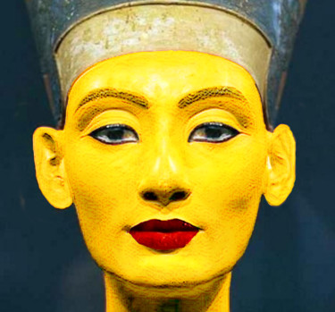 Arts numériques intitulée "nefertiti-65.jpg" par Jean-Paul Martin, Œuvre d'art originale, Photo montage