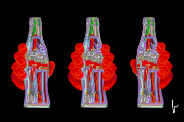 "Three Light Cokes" başlıklı Dijital Sanat Jean Paul Pierozzi tarafından, Orijinal sanat, Dijital Resim