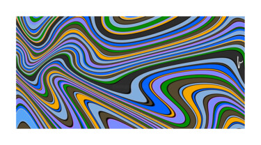 Digitale Kunst mit dem Titel "Nulla dies sine lin…" von Jean Paul Pierozzi, Original-Kunstwerk, Digitale Malerei