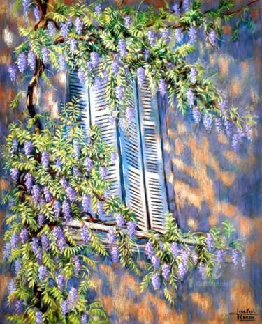 绘画 标题为“Première floraison” 由Jean-Paul Ramon, 原创艺术品, 粉彩