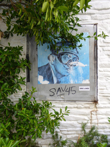 Photographie intitulée "Dali à Cadaqués" par Jean Paul Rosso, Œuvre d'art originale