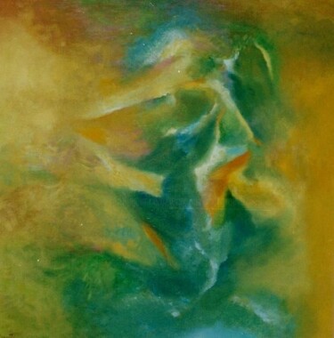 Pintura intitulada "Souffle de la terre…" por Jean-Philippe Degraeve, Obras de arte originais, Óleo
