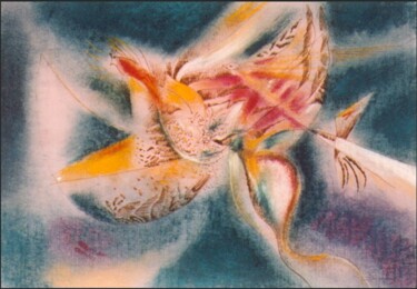 Dessin intitulée "Rêves d'oiseaux" par Jean-Philippe Degraeve, Œuvre d'art originale, Autre