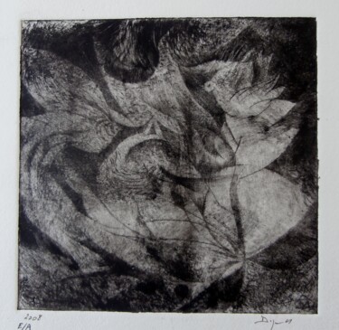 Printmaking titled "Clair obscur en For…" by Jean-Philippe Degraeve, Original Artwork, Engraving