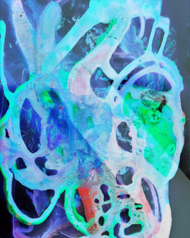 Цифровое искусство под названием "Bubble" - Jean Philippe Desmoulins, Подлинное произведение искусства, Цифровая живопись