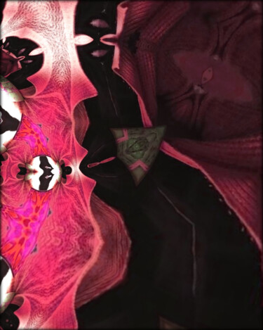 Digitale Kunst mit dem Titel "Madila" von Jean Philippe Desmoulins, Original-Kunstwerk, Acryl