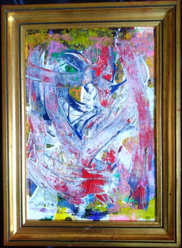 Pittura intitolato "Esoime." da Jean Philippe Desmoulins, Opera d'arte originale, Olio