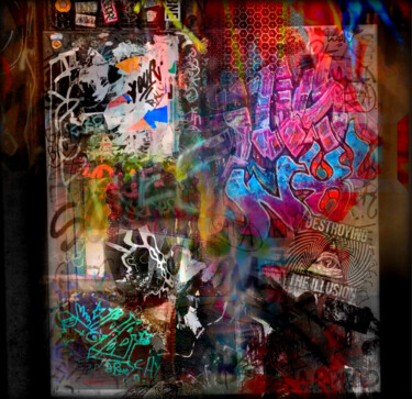 Digitale Kunst mit dem Titel "Destroying the illu…" von Jean Philippe Desmoulins, Original-Kunstwerk, Fotomontage