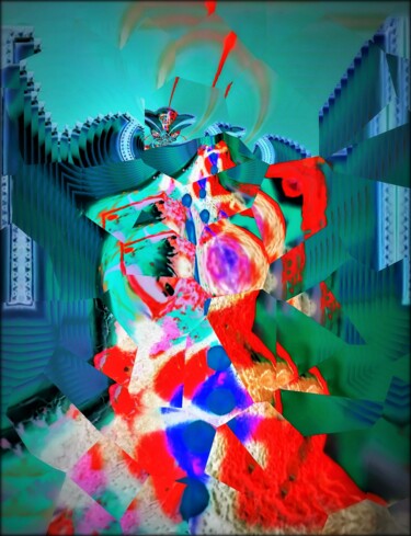 Arte digitale intitolato "Étamine" da Jean Philippe Desmoulins, Opera d'arte originale, Modellazione 3D