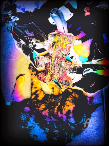Фотография под названием "Colorful Love" - Jean Philippe Desmoulins, Подлинное произведение искусства, 3D моделирование