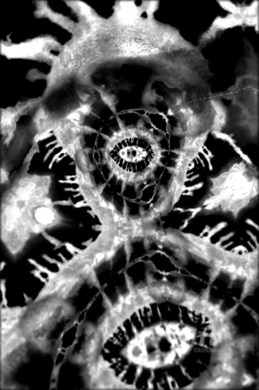Цифровое искусство под названием "The Laughing Ghost" - Jean Philippe Desmoulins, Подлинное произведение искусства, 3D модел…