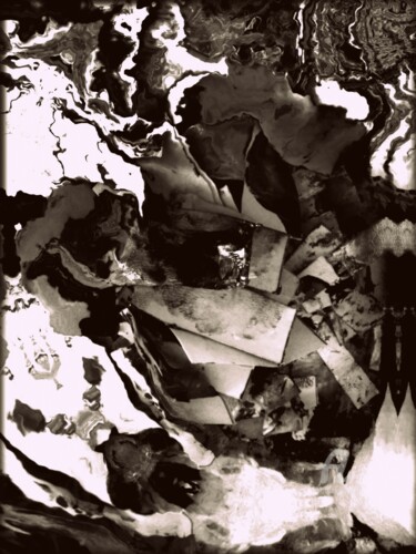 Цифровое искусство под названием "Snoke" - Jean Philippe Desmoulins, Подлинное произведение искусства, Коллажи