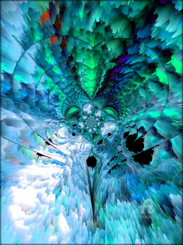 Цифровое искусство под названием "Asia love green life" - Jean Philippe Desmoulins, Подлинное произведение искусства, 3D мод…