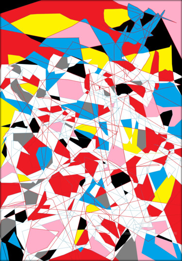 Grafika cyfrowa / sztuka generowana cyfrowo zatytułowany „Tissiouna” autorstwa Jean Philippe Desmoulins, Oryginalna praca, 2…