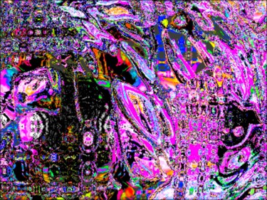 Digital Arts titled "Wipix Pinkland" by Jean Philippe Desmoulins, Original Artwork, 2D Digital Work