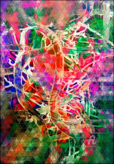 Digitale Kunst getiteld "Nosspenn" door Jean Philippe Desmoulins, Origineel Kunstwerk, Acryl