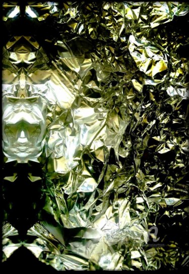 Arts numériques intitulée "Daliya ,Luxure" par Jean Philippe Desmoulins, Œuvre d'art originale, Aluminium