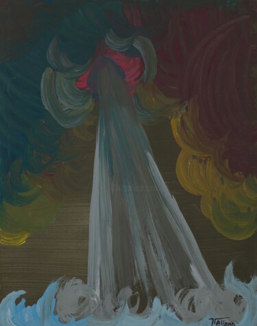Pittura intitolato "Climat" da Jean-Pierre Allano, Opera d'arte originale, Acrilico