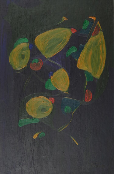 Peinture intitulée "Nature morte" par Jean-Pierre Allano, Œuvre d'art originale, Acrylique