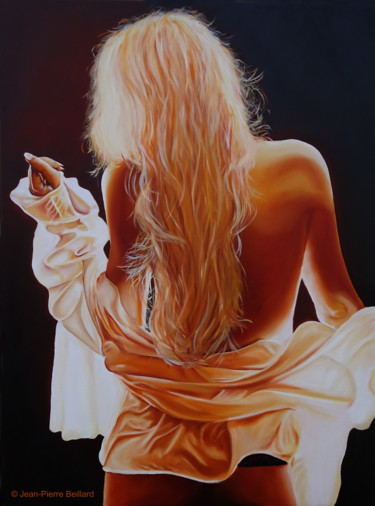 Peinture intitulée "Si Blonde -Si Do" par Jean-Pierre Beillard, Œuvre d'art originale, Huile