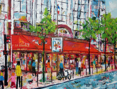 Painting titled "La coupole" by Jean-Pierre Borderie, Original Artwork, Acrylic