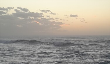 Fotografía titulada "Biarritz en Décembre" por Jean-Pierre Duquaire, Obra de arte original, Fotografía digital