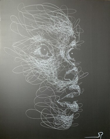 Dessin intitulée "Murmure" par Jean-Pierre Fontes, Œuvre d'art originale, Crayon