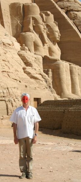 Photographie intitulée "Ramses II à Abou Si…" par Jean-Pierre Moreau, Œuvre d'art originale, Autre