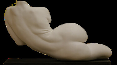 Escultura titulada "Miss K" por Jean Pierre Picheny, Obra de arte original, Yeso