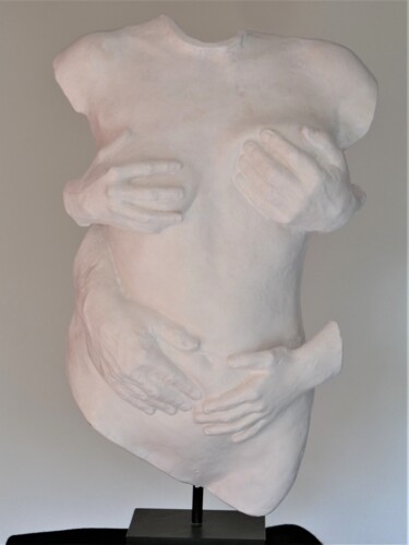 Rzeźba zatytułowany „Jeu de vilain” autorstwa Jean Pierre Picheny, Oryginalna praca, Gips