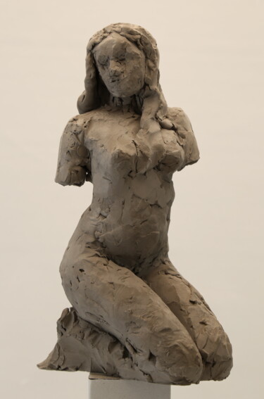 Sculptuur getiteld "Esquisse n°1" door Jean Pierre Picheny, Origineel Kunstwerk, Klei