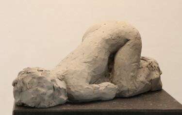 Sculpture intitulée "Esquisse n°3" par Jean Pierre Picheny, Œuvre d'art originale, Argile