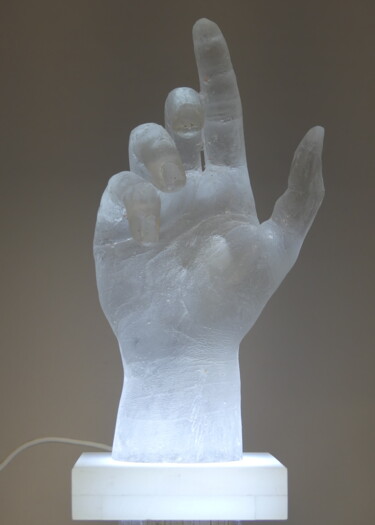Sculpture intitulée "Main de femme" par Jean Pierre Picheny, Œuvre d'art originale, Coulage