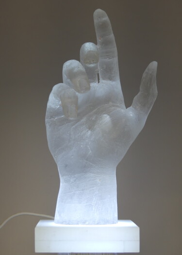 Main de femme Sculpture intitulée "Main de femme" par Jean Pierre Picheny, Œuvre d'art originale, Coulage
