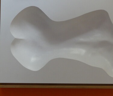 "Faux semblant 1" başlıklı Heykel Jean Pierre Picheny tarafından, Orijinal sanat, Rezine Ahşap panel üzerine monte edilmiş