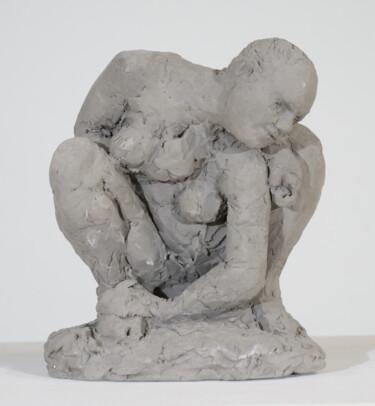 Sculptuur getiteld "Esquisse n°7" door Jean Pierre Picheny, Origineel Kunstwerk, Terra cotta