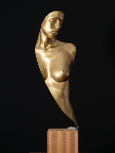 Скульптура под названием "L n°1" - Jean Pierre Picheny, Подлинное произведение искусства, Смола