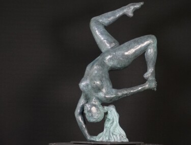 Escultura intitulada "L'acrobate n°1" por Jean Pierre Picheny, Obras de arte originais, Bronze