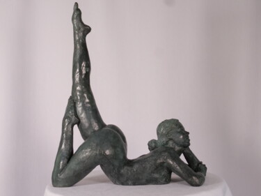 Rzeźba zatytułowany „L'acrobate n°3” autorstwa Jean Pierre Picheny, Oryginalna praca, Brąz
