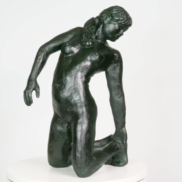Escultura intitulada "Kirara" por Jean Pierre Picheny, Obras de arte originais, Gesso