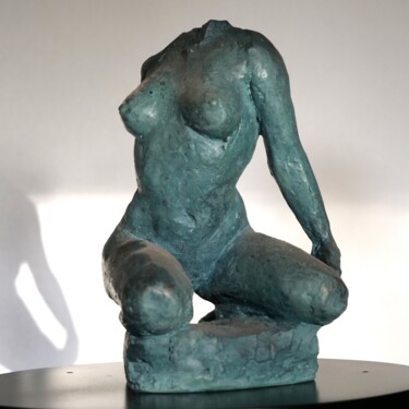 Sculptuur getiteld "Canelle_A" door Jean Pierre Picheny, Origineel Kunstwerk, Gietwerk