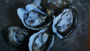 Photographie intitulée "de bonnes huitres" par Jean-Pierre Tastevin, Œuvre d'art originale, Photographie numérique