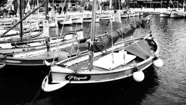 Fotografía titulada "LES BARQUES4" por Jean-Pierre Tastevin, Obra de arte original, Fotografía no manipulada