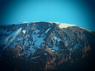 Photographie intitulée "la belle montagne" par Jean-Pierre Tastevin, Œuvre d'art originale, Photographie numérique